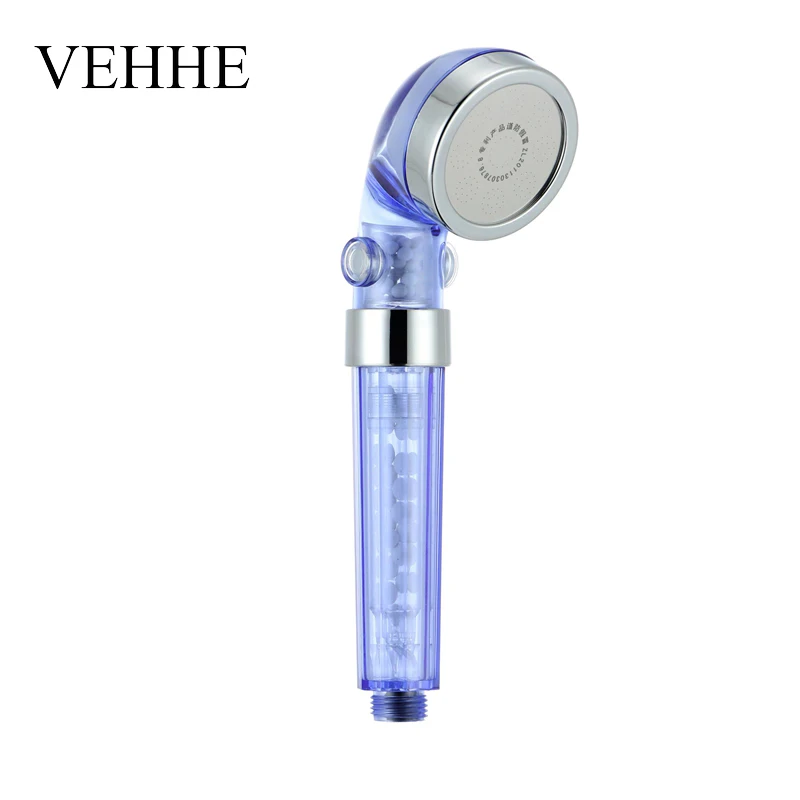 

VEHHE Magnet Therapy Healthy SPA Anion High Pressure Water Saving Rian Shower Heads Round Nozzle Sprayer Shower Heads