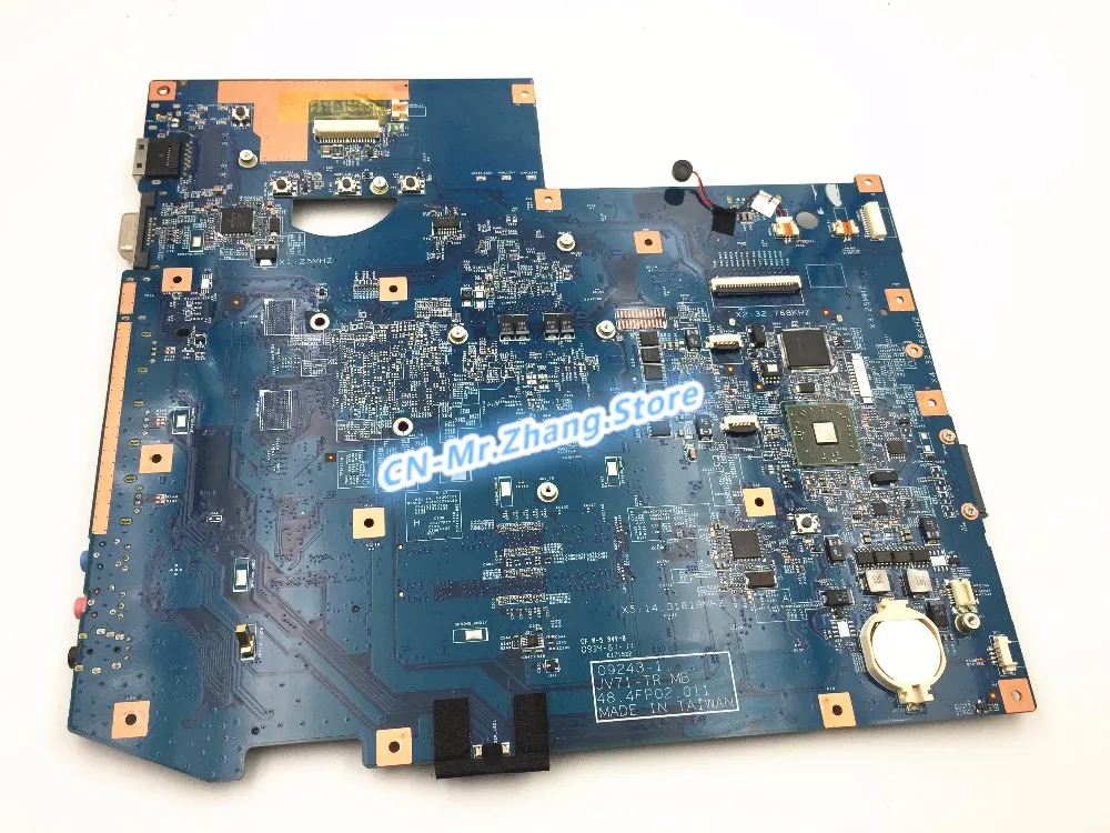 SHELI لشركة أيسر أسباير 7540 7540g اللوحة المحمول 48.4FP02.011 MBPJD01001 09243-1 DDR2
