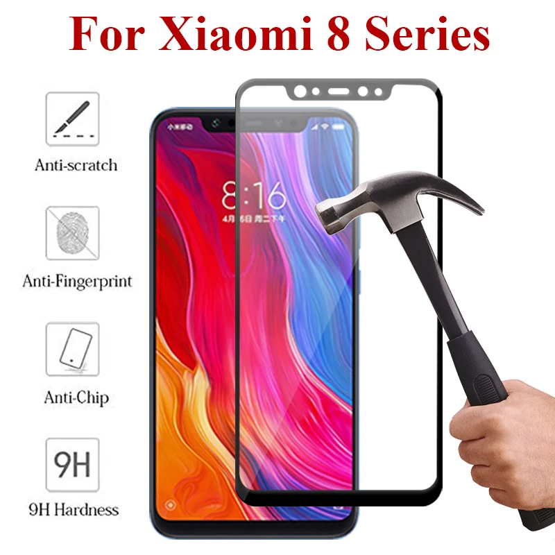 Защитное стекло для Xiaomi mi 8 Se Pro Lite Explore ore закаленное защитное экрана 8se Armored 8explore