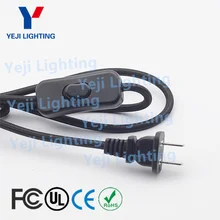 Яркий кабель в оплетке провод с металлической кнопкой 303 переключатель 2-контактный разъем кабель для настольной лампы, торшеры для осветительных приборов "сделай сам"