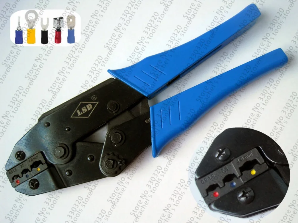 European-style Mini Terminal Crimping Tool LS-03C for insulated terminals 0.5-6mm2 2