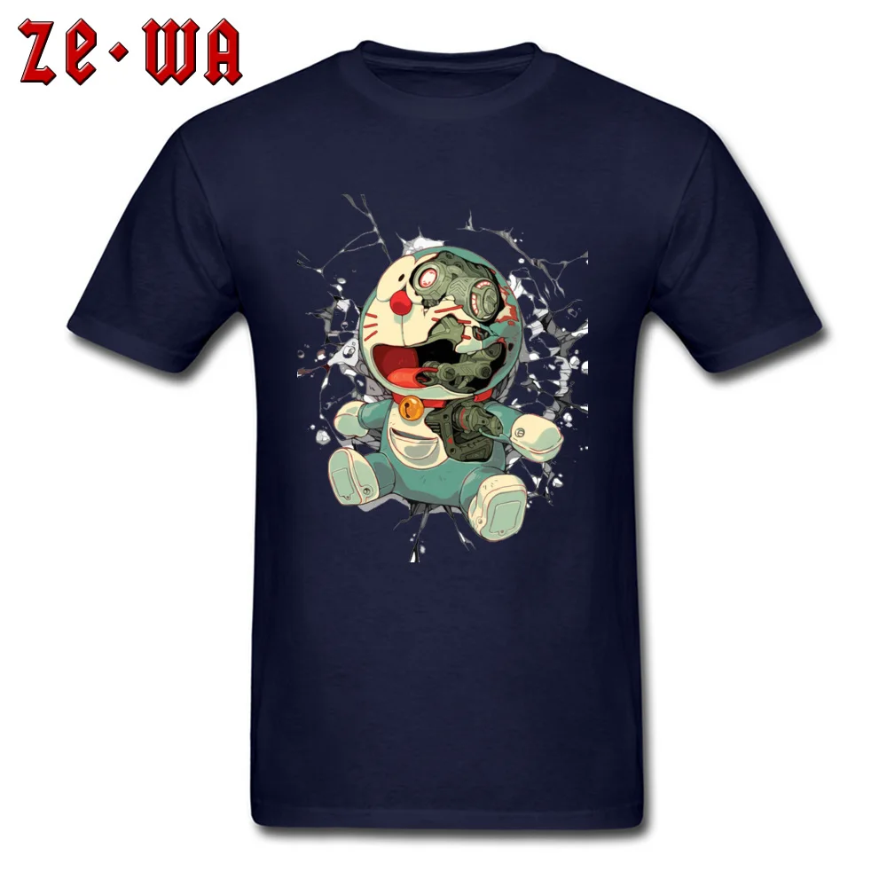 2018925Y61 New Arrival Print Tops & Tees Crew Neck ostern Day 100% Cotton Fabric Short Sleeve T-shirts for Men Casual T Shirts 2018925Y61 navy