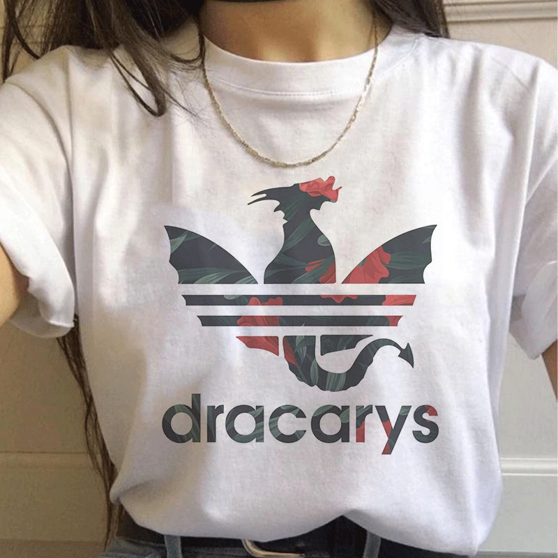 Летняя футболка Dracarys для мамы дракона, эстетическая Футболка Harajuku Khaleesi Camisetas dadragon Dragon Got, женские топы, одежда