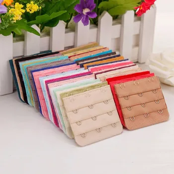 

Soft Women Bra Extension Bra Strap Clasp Replacement Underwear Intimates Bra Extender 3 Hook 3 Rows Lingerie Bra Accessories