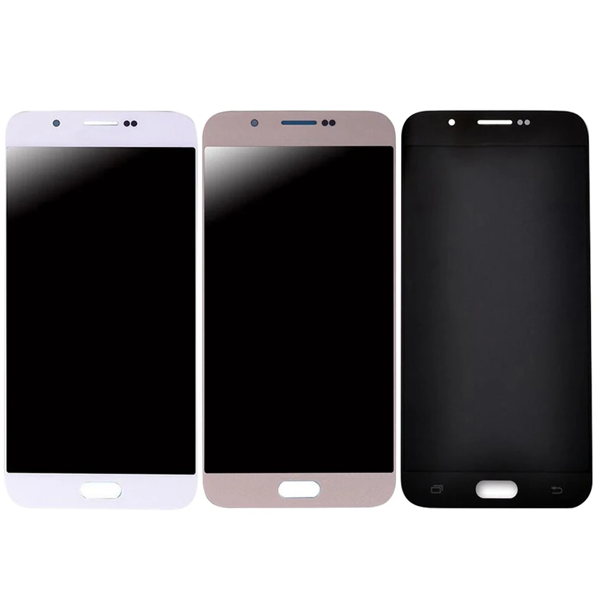 

100% Tested AMOLED LCD For Samsung Galaxy A8 A800 A8000 A800F Phone LCDs Display Touch Screen Digitizer Sensor Replacement