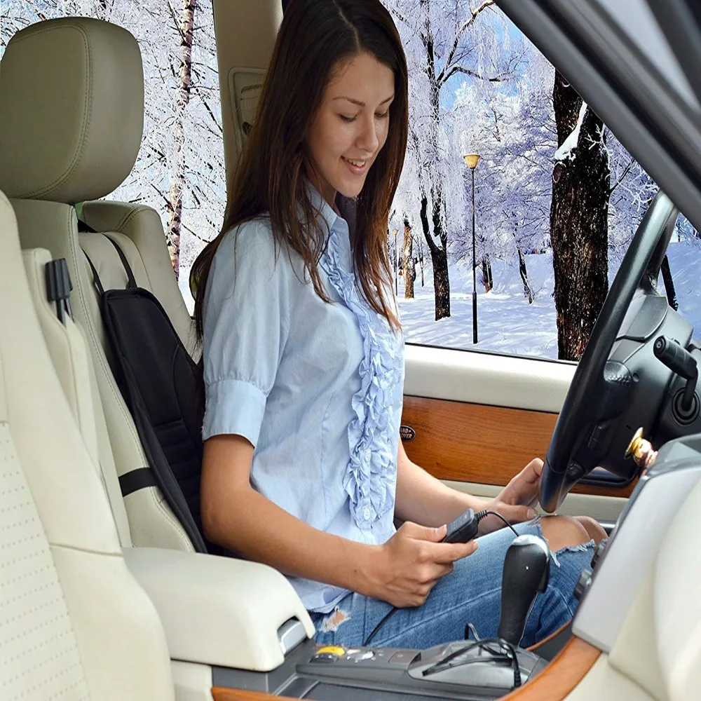 Sojoy Универсальный 12V утолщенный подогреватель автомобильного сиденья
