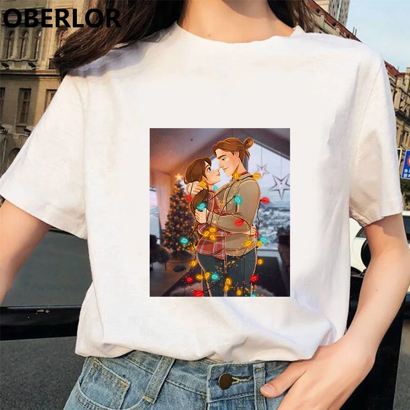 Camisetas Verano Mujer, летняя парная Футболка с принтом, Женская парная Повседневная подходящая хлопковая Футболка Harajuku Stranger Things, Топ