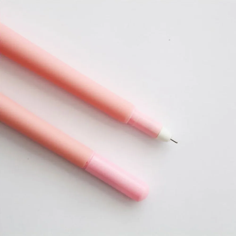 1 шт., милая мультяшная гелевая ручка в виде фламинго, черные гелевые чернила, рекламная шариковая ручка, канцелярские принадлежности, школьные офисные принадлежности, 0,5 мм, рекламная ручка