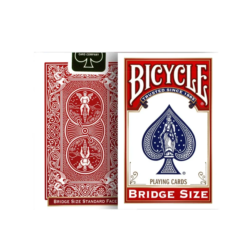 Bicycle Rider Back Standard Index Playing Cards Red/Blue Deck Poker Size 808 New Sealed USPCC USA Magic Cards Magic Tricks Props Bicycle Rider Back Standard Index Playing Cards Red/Blue Deck Poker Size 808 New Sealed USPCC USA Magic Cards Magic Tricks Props