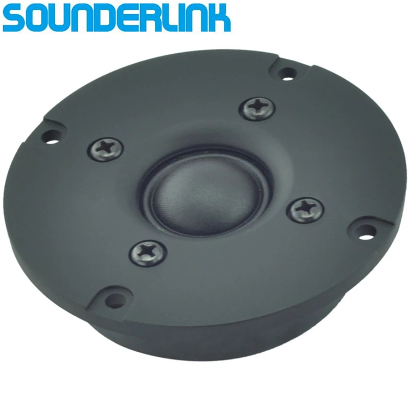 Kasun HiFi silk soft magnet shield superb Dome speaker tweeter unit 3 inch 78MM 6Ohm Kasun HiFi silk soft magnet shield superb Dome speaker tweeter unit 3 inch 78MM 6Ohm