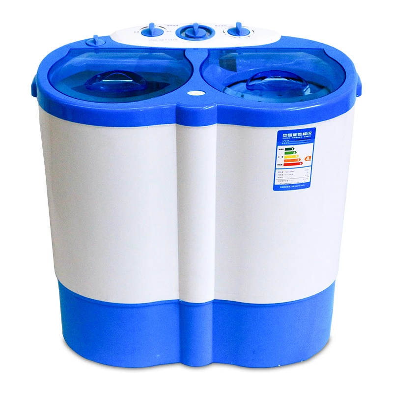 35453.5 kg semi automatic double barrel mini washing machinein Washing Machines from Home