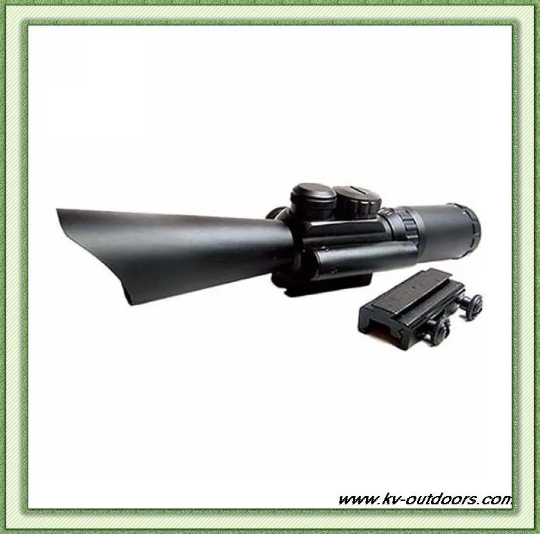 

Free Shipping! M8 3.5-10X40 Mil-Dot air sniper scopes with laser sight,shockproof,sapphire coating