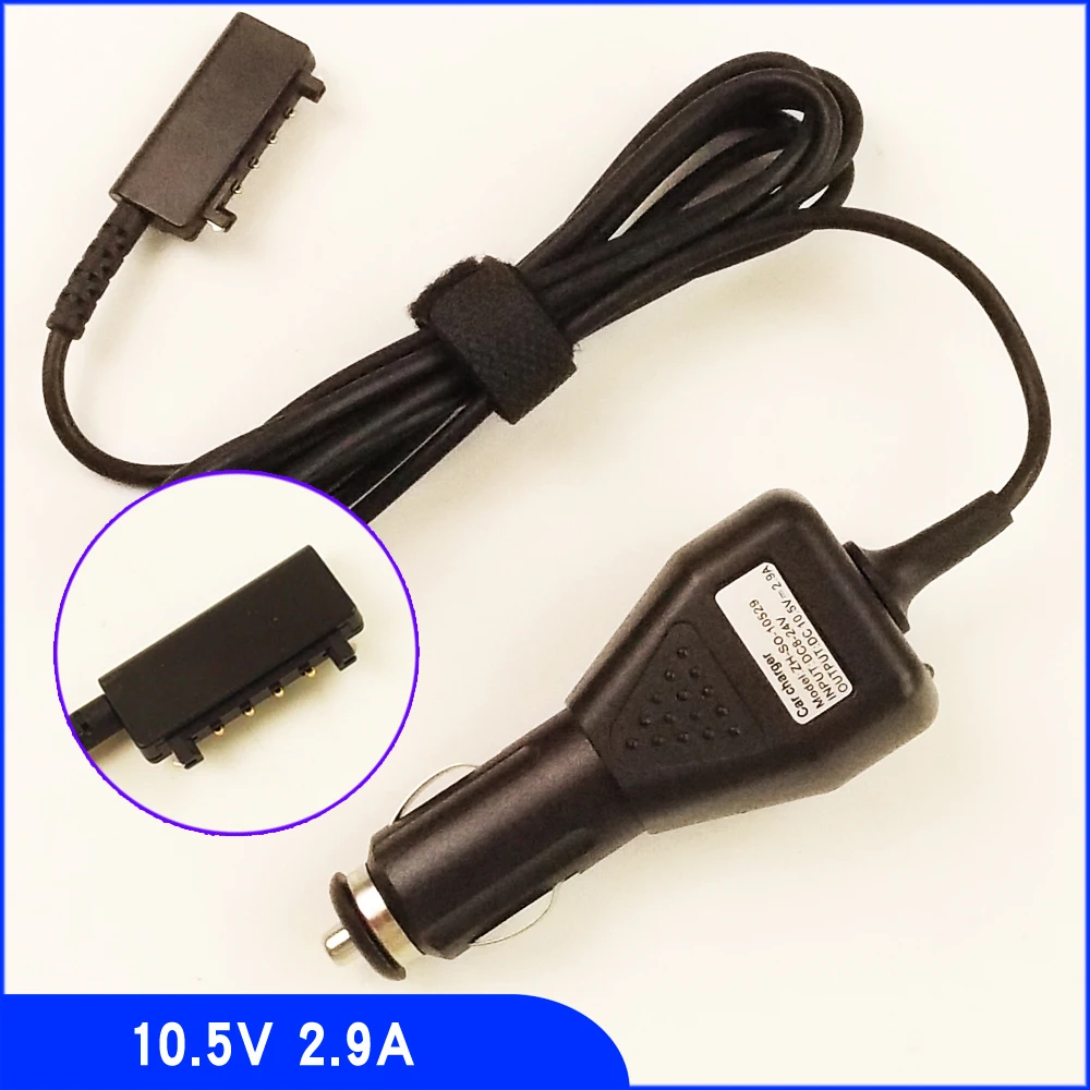 10.5V 2.9A Laptop DC Car Adapter Charger For Sony Xperia Tablet S