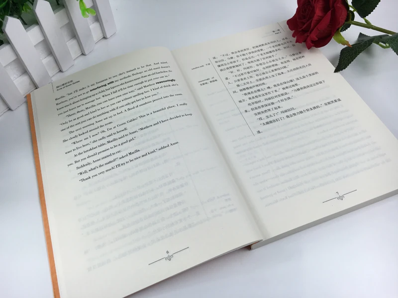 Анн из green gables двуязычный китайский и английский знаменитый во всем мире новый