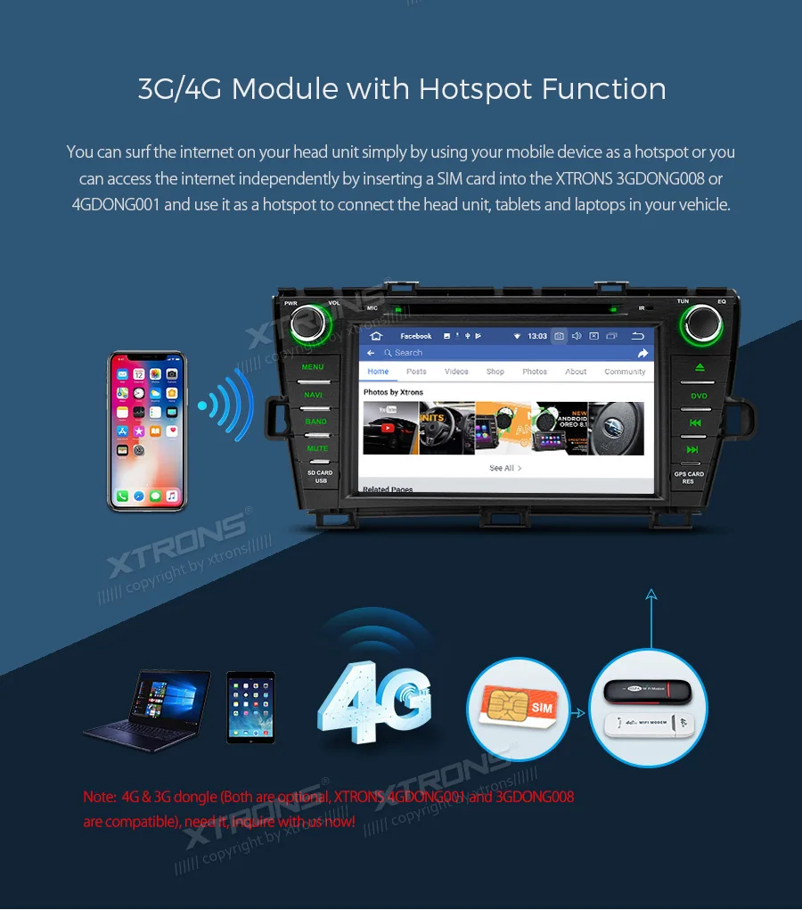 Discount 8" Android 8.1 Oreo OS Car DVD Multimedia GPS Radio for Toyota Prius 2009-2013 (Right Hand Drive) with Full RCA Output Support 13