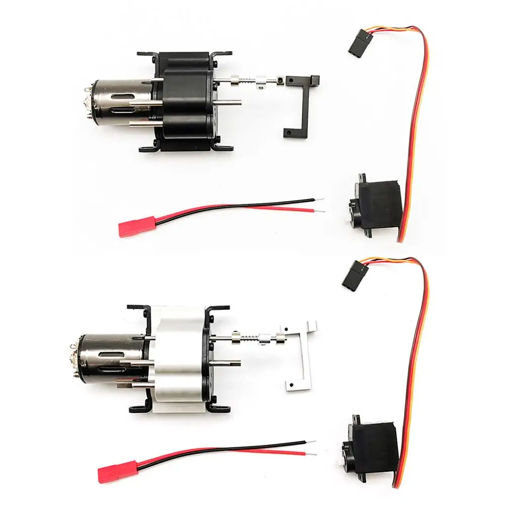 

NEW Speed Change Metal Gearbox With 370 Brush Motor For WPL JJRC MN 4WD 6WD RC Car DIY Retrofit Upgrade Model Accessories