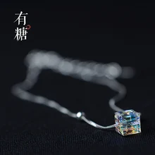 The ancient Austria crystal beads 925 Silver Anklet McGregor jewelry series of sugar chains