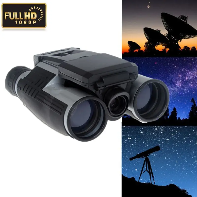 

Top Quality Binoculars Telescope 2" Screen HD 1080P Video Recording Binoculars Camera 12X32 Digital Telescope Binoculars Camera