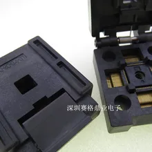 FPQ-80-0.4-01 QFP80 горящая розетка золотое покрытие тестовая плата для интегральных схем сиденье тестовое гнездо тестовая стенда