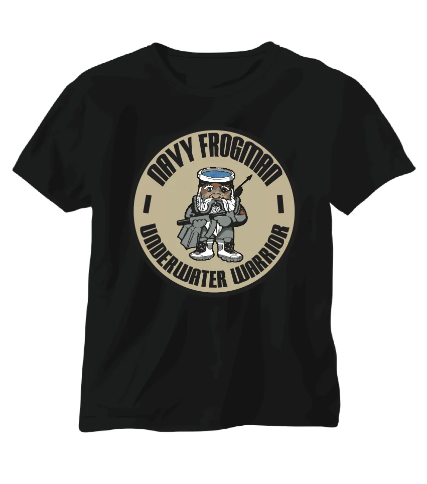 

T shirt Navy Clearance Diver SEAL Special Forces Helmet EOD RAN RN