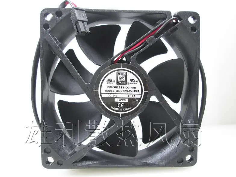 Od9225-24hss 24 V 0.15A 2 линия тихая охлаждение вентилятор 9 см 9025 | Электронные компоненты