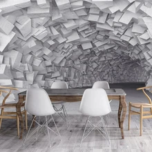 Beibehang пользовательские обои 3D Европейский ретро расширение пространства туннель промышленный ветер ТВ диван фон настенные фрески 3d обои