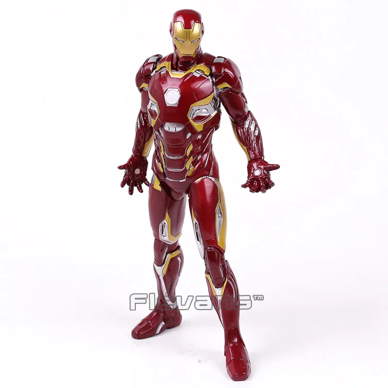 

Crazy Toys Iron Man MARK XLV MK45 PVC Figure Collectible Model Toy 28cm