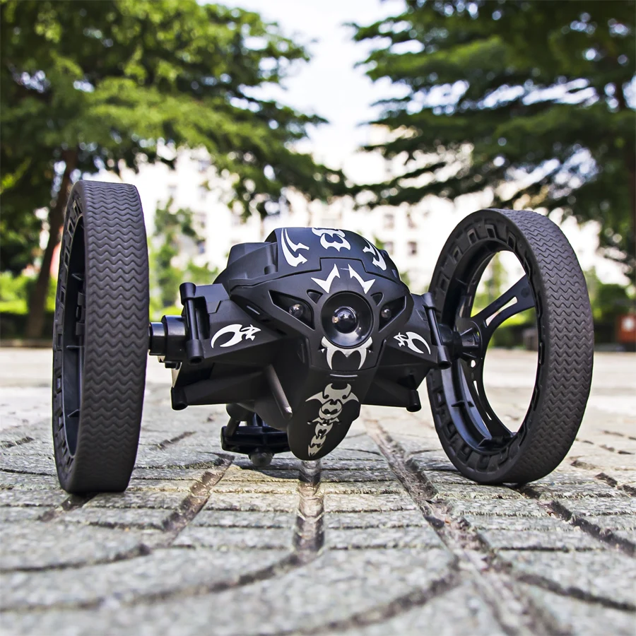 Amazing Upgraded bouncing font b Car b font MINI sumo Ruggedness Remote control Balance jumping font