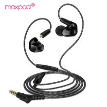Moxpad X9 Pro Profesional En la Oreja Del Auricular Del Deporte con Micrófono para el Teléfono Móvil con la caja al por menor