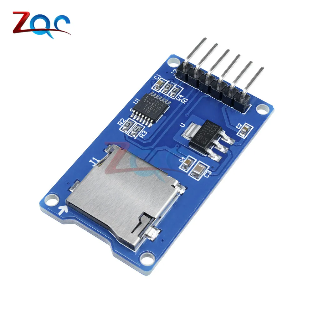 

5pcs Micro SD Storage Expansion Board Mciro SD TF Card Memory Shield Module SPI For Arduino Promotion