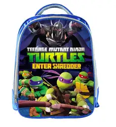 13 дюймов мутант Черепашки ниндзя рюкзак мальчики школьные сумки школьный рюкзак детский подарок на заказ