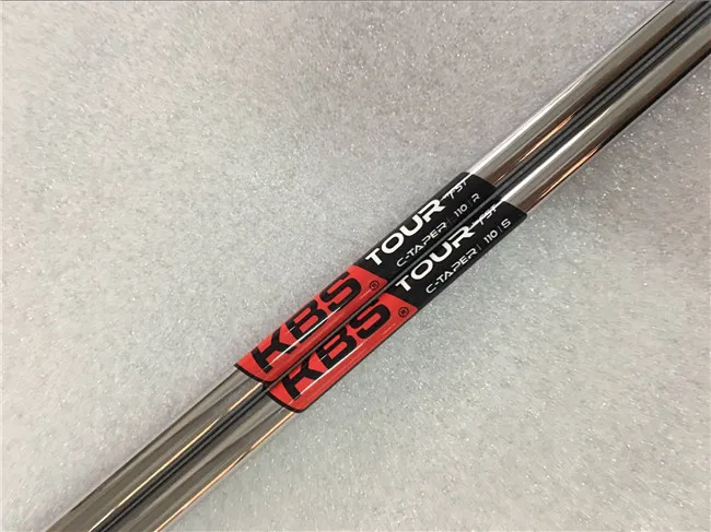 Абсолютно Новый 10 шт KBS Tour C Taper 110 стальной вал для гольфа 0 370 размер R/S Flex клюшек