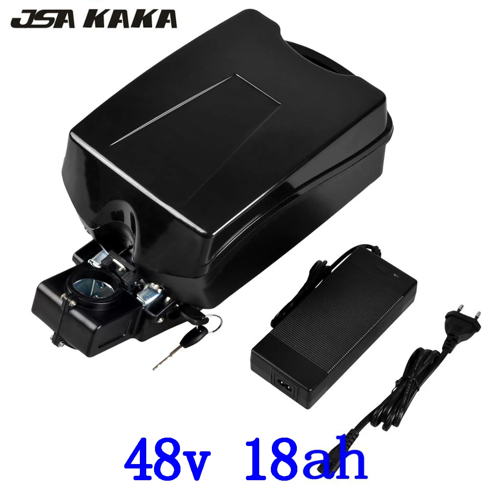48 V 500 W 750 W 1000 W литиевая батарея 48 V 18AH литий-ионный аккумулятор 48 V электрический велосипед аккумулятор с 30A BMS и 54,6 V 2A зарядное устройство