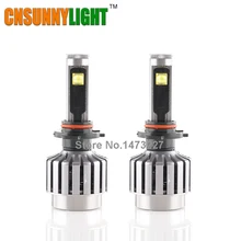 CNSUNNYLIGHT All in One Type Car Headlight Led H1 H7 H8 H11 9005 HB3 9006 HB4 Conversional Kit White 12V 24V Lights Source