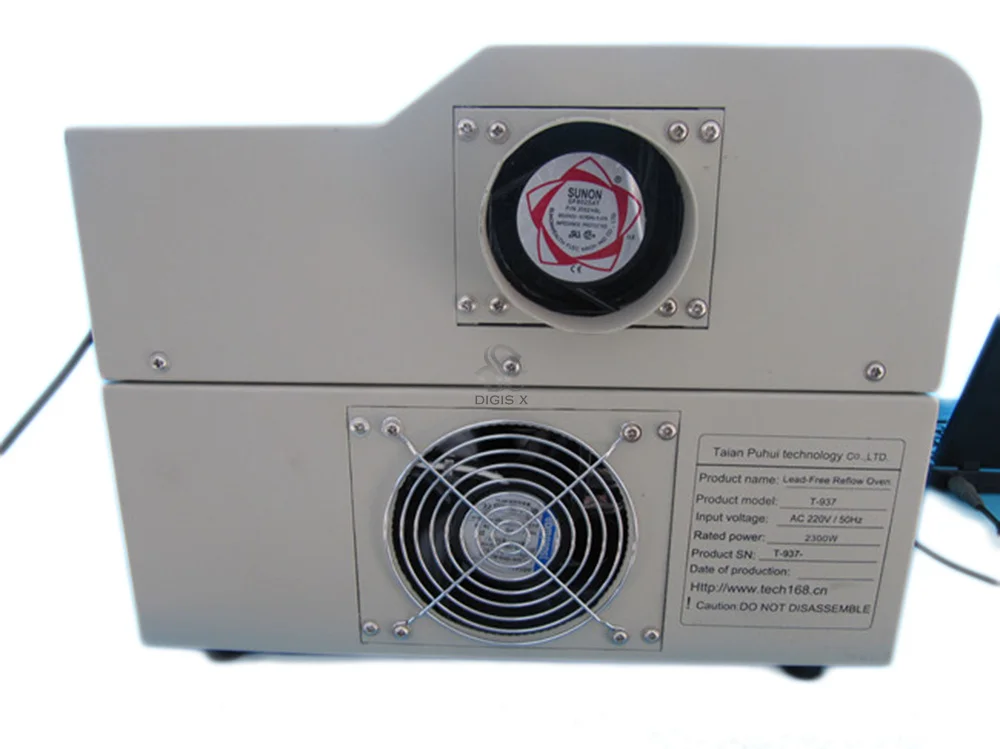 US $674.02 T937M Reflow Oven T937M LeadFree Reflow Solder Oven BGA SMD SMT Rework Sation T 937M Reflow Wave Oven