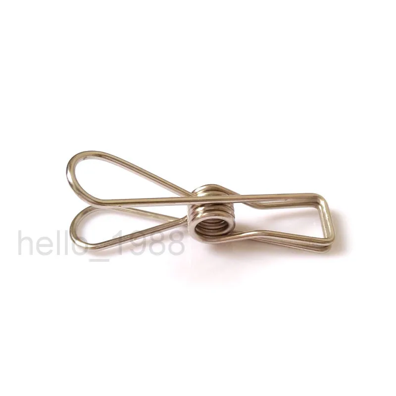 Stainless Steel Laundry Clothing Clamp Clip Clotheshorse Clothespin Clothes Cocks Airing Dry