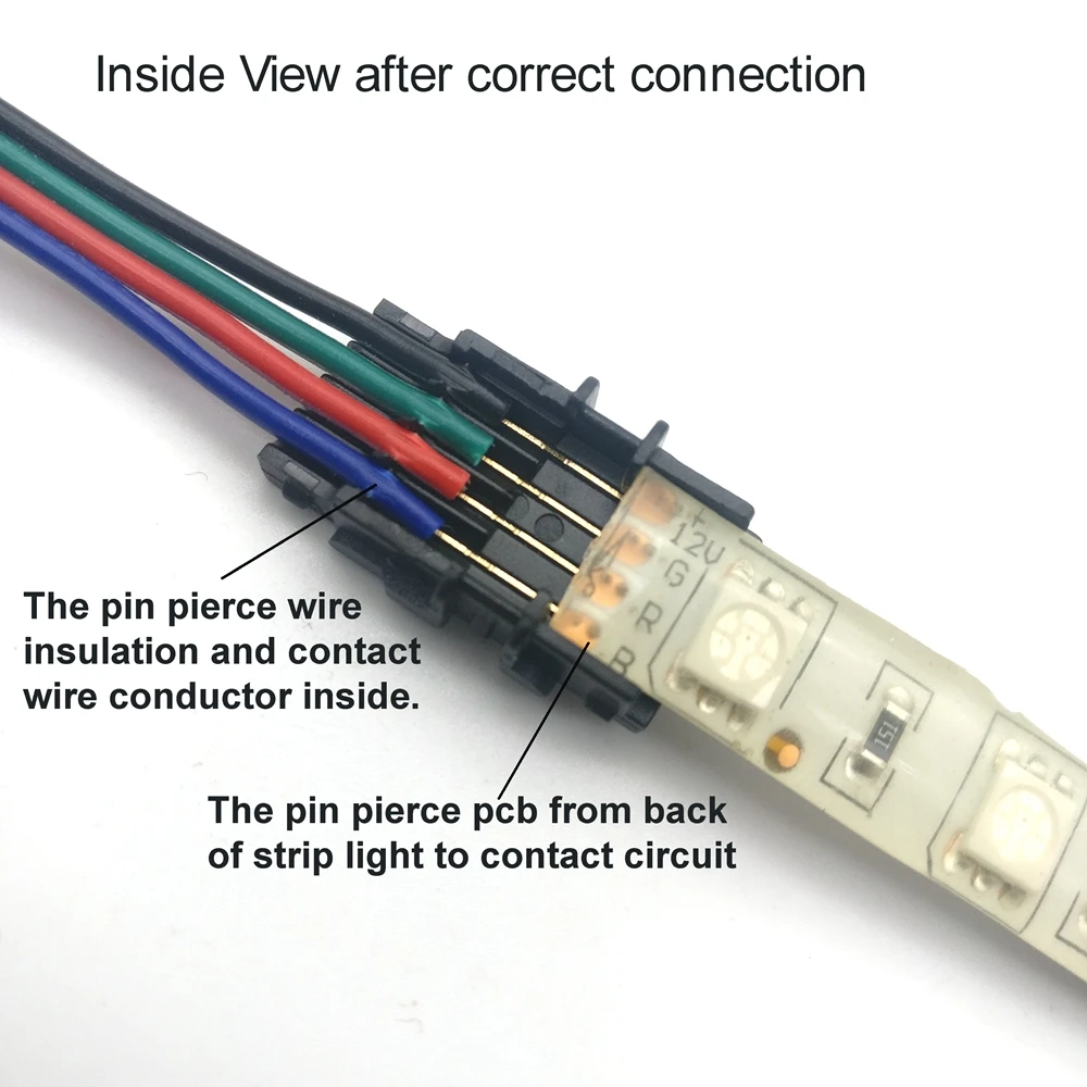 RGBW 20M RGBW cable de extensión para el LED Strip RGBW 5050 cinta RGB blanco cálido 5pin Cable 5m Cable