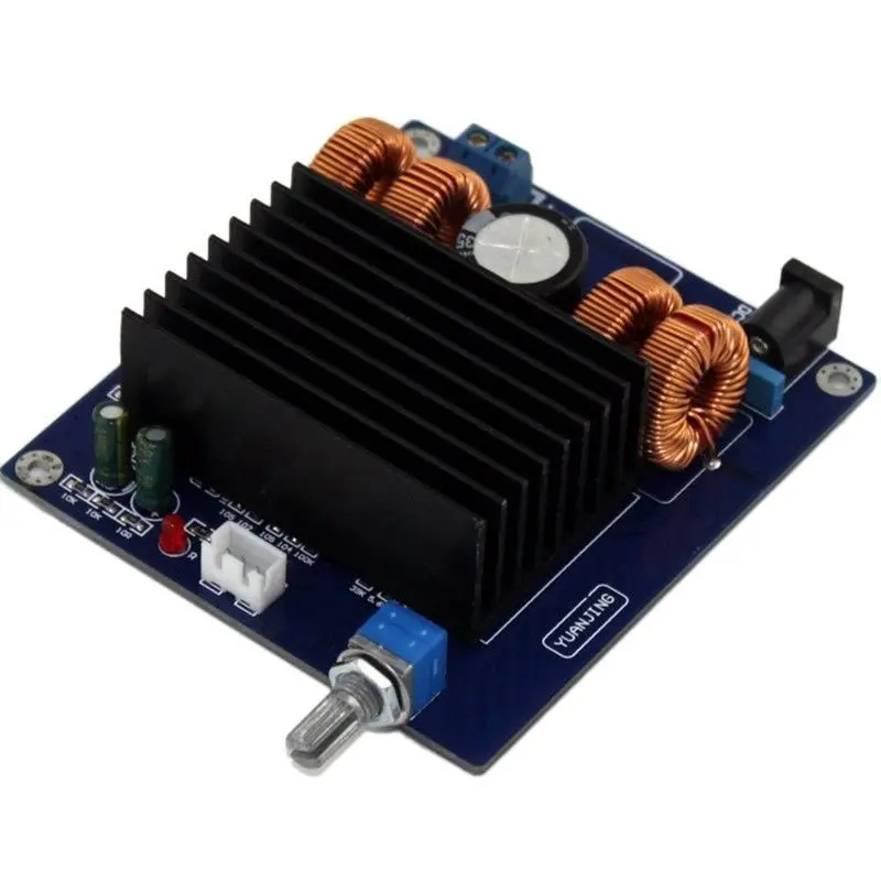 TDA7498 аудио усилитель плата 1,0 канала 200 Вт класса D Сабвуфер домашний бас усилитель DIY модуль
