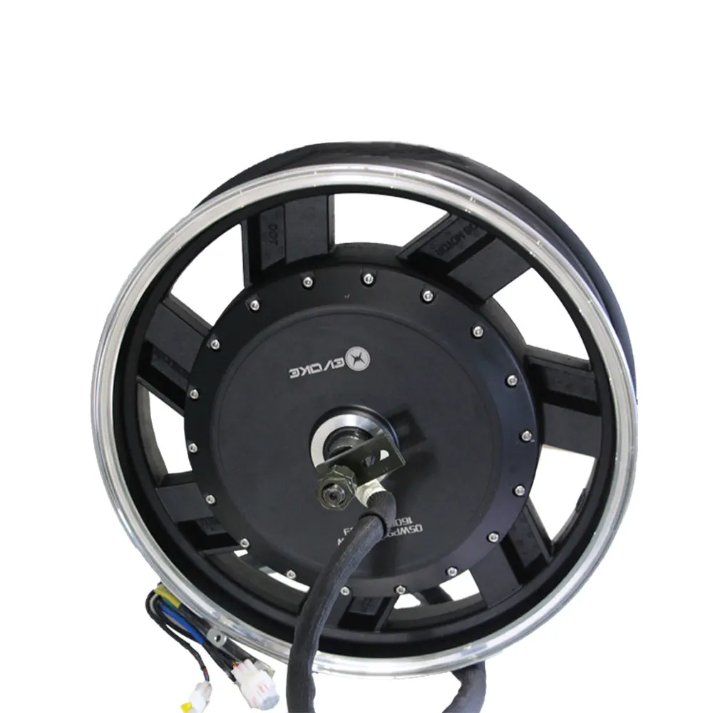 US $568.00 17inch 6000W 273 72v90kph V3 Brushless DC Electric Scooter Motorcycle Hub Motor QS