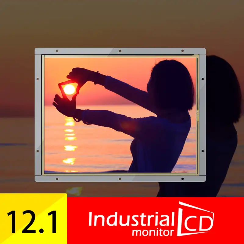 Faismars 12インチ1400 1050金属ケースpcのコンピュータモニタ オープンフレーム12 1インチ産業用液晶画面モニター Lcdモニター Aliexpress