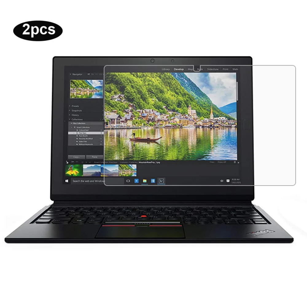

Transparent Laptop Screen Protector, HD Crystal Clear LCD Screen Guard Film for Lenovo ThinkPad X1 TABLET 2017 12 inch (2pcs)