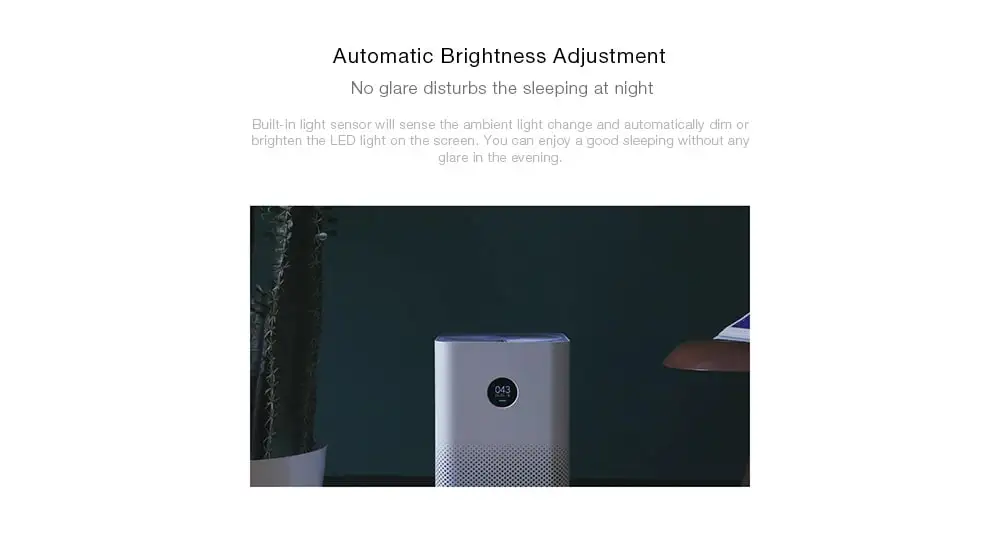 Original Xiaomi OLED Display Smart Air Purifier 2S Smell Cleaner Smoke Dust Peculiar Smartphone Mi Home APP Control (4)