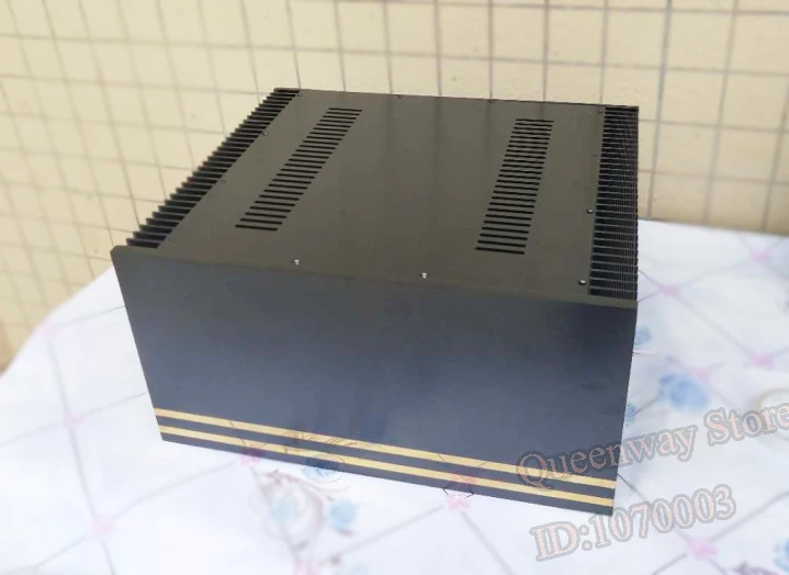 A-146 CNC все Алюминий кабинет шасси Дело Box для DIY Аудио Мощность усилитель 480*250*415 мм