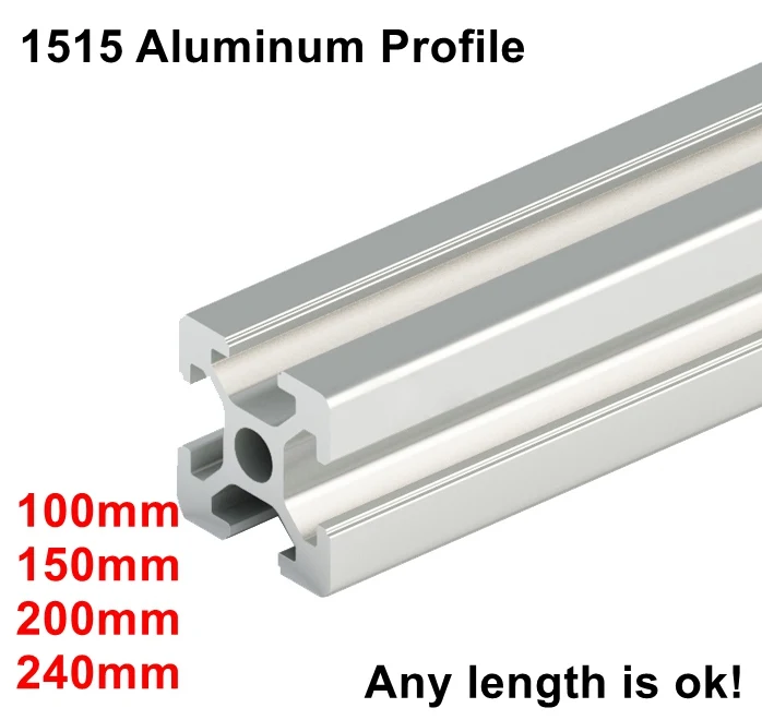 

Euro Standard Industrial Workbench Work Table 1515 Aluminum Extrusion Profile for 3D Printer Machine