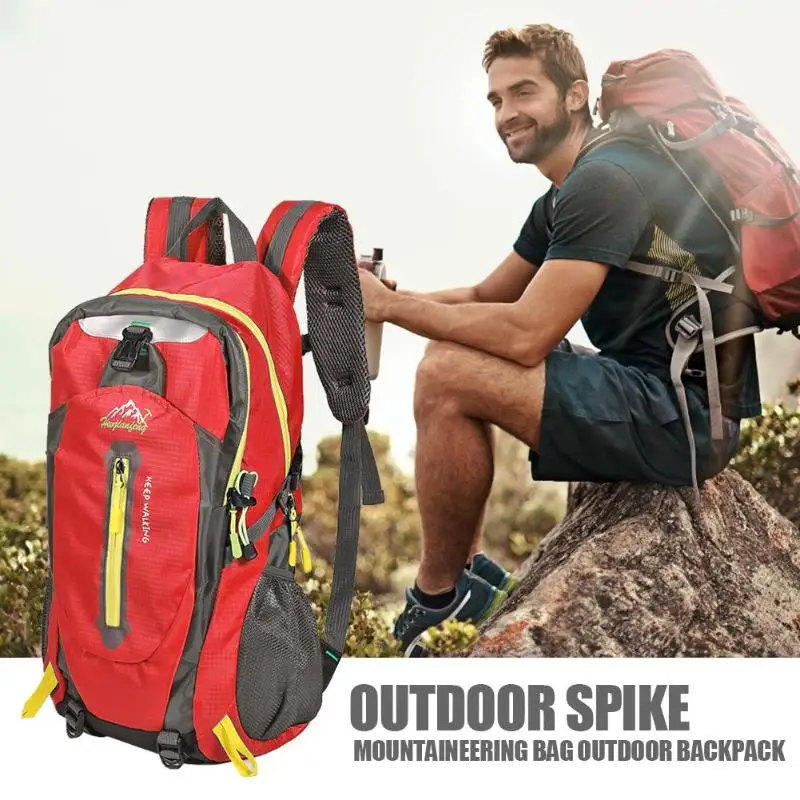 

Hiking Climbing Backpacks Large Capacity Trekking Bag Outdoor Sports Bag Camping Hiking Trekking Rucksack Mountaineering Backpac