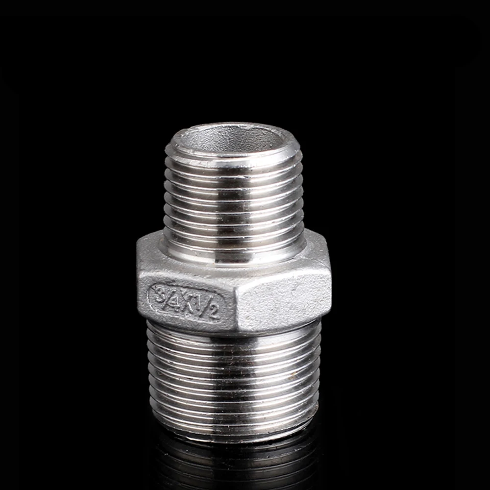 1/8 &quot1/4&quot 3/8 &quot1/2&quot 3/4 &quot1&quot 1 1/4 &quot1 1/2&quot 2 &quotBSPT редуктор шестигранной соски 304