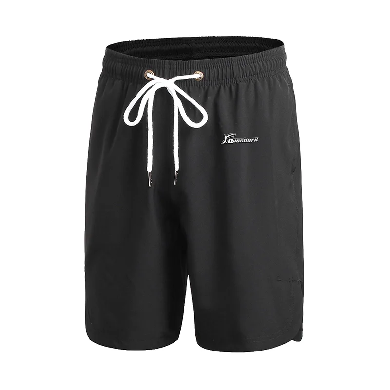 Queshark баскетбольные спортивные шорты с карманом для мужчин, спортивные шорты для фитнеса, шорты для бега, спортивные штаны, короткие штаны - Цвет: B