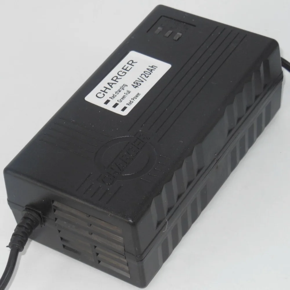 Discount High Quality 48V 17-20Ah 2.5A Electric Bicycle Charger/Lead Acid Battery Charger 0