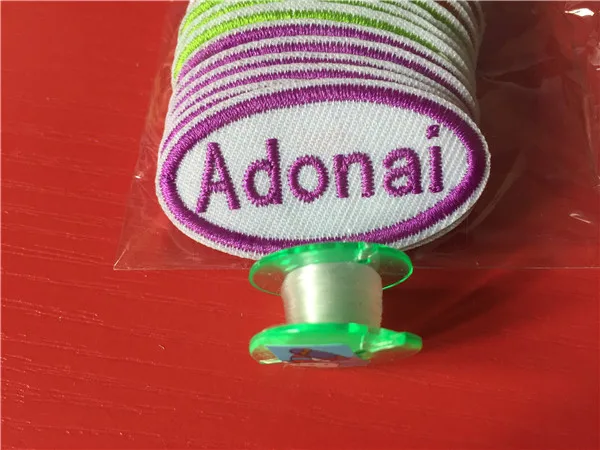 Customized Kids Name stickers Embroidery Sewn on cloth patches - Real Buyer's Show 2