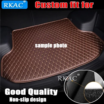 

RKAC custom car trunk mat for Audi all model a6 c7 a5 q3 tt cc a3 8v a4 b7 b8 b9 q7 q5 car styling auto accessories GOOD QUALITY